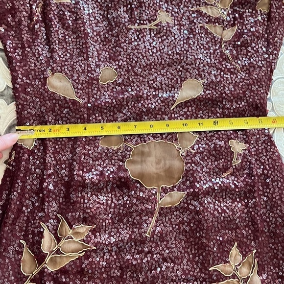 Emanuel Ungaro Ombré de la Nuit Sequined Dress - Picture 16 of 16